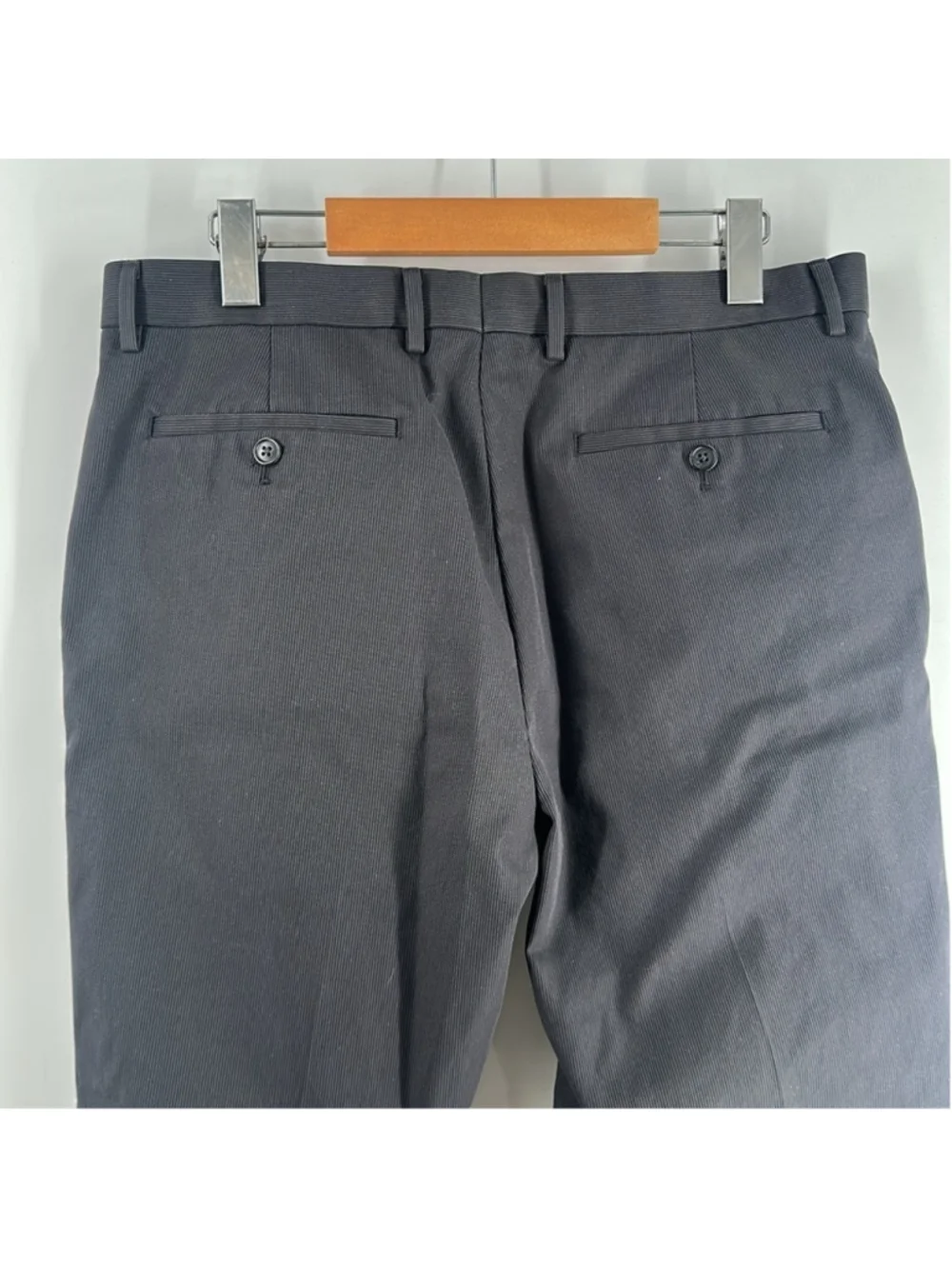 Banana Republic pants slacks Non-Iron tailored slim fit muted pattern sz 33x32